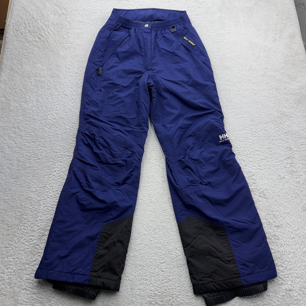 Helly Hansen Helly Tech Ski Pants Mens Small Purple Thinsulate Insulated Snow